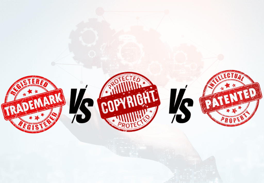 Differentiating Between Patents, Trademarks, & Copyrights