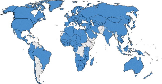 Is there a single patent that covers all countries?